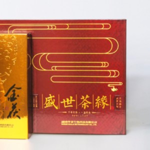 G-setit 1000g kultaa fuzhuan 750g HCQL teetä hunan hahua teetä terveydenhuolto teetä